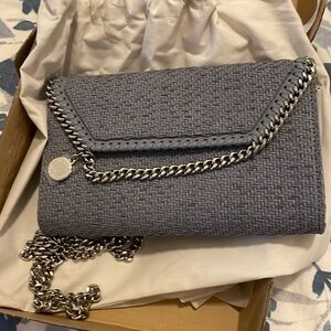 Stella McCartney small woven crossbody